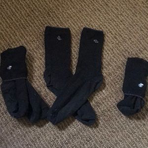 3 pairs of ralph lauren crew socks